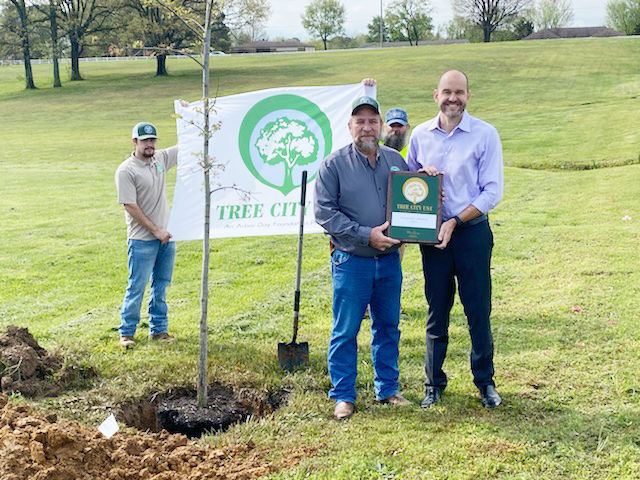 Arbor Day celebrated with tree planting